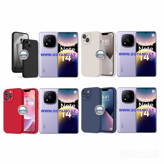 179 B-Soft Plus dėklai nugarėlės Xiaomi Redmi Note 14 Pro Plus 5G WWW.GOTAMO.LT