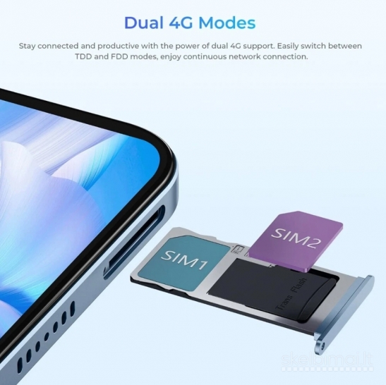 NAUJAS! OUKITEL TAB PC 4K UHD 11.0"COLIŲ+5G+2SIM+IPTVI