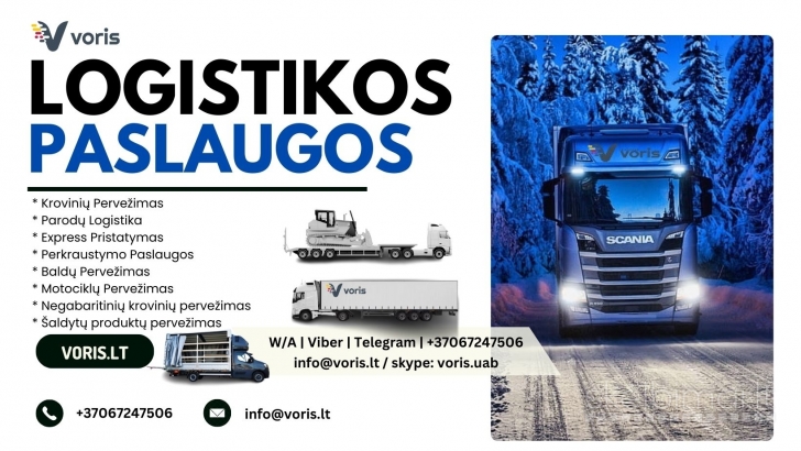 Skubus krovinys iš Ispanijos – Lietuvoje per 48 val.