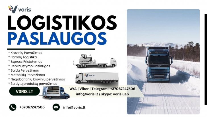 Skubus krovinys iš Ispanijos – Lietuvoje per 48 val.