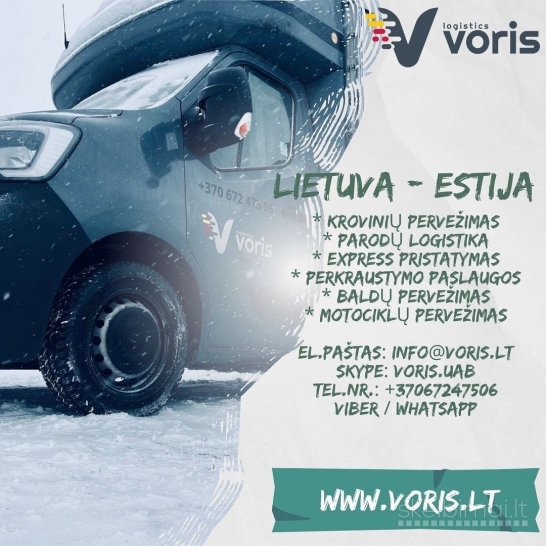 Profesionali logistika iš Ispanijos į Lietuvą