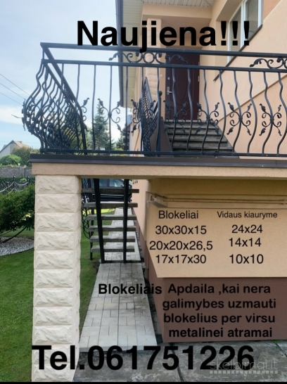 blokeliai tvorai