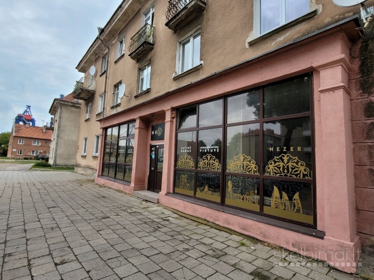 Puikiai įrengtos kavinės patalpos Klaipėdoje