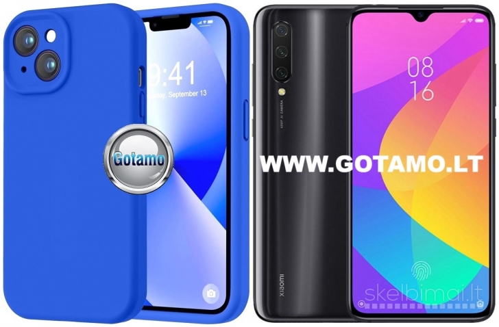 182 B-Soft Plus dėklai nugarėlės Xiaomi Mi 9 Lite telefonui WWW.GOTAMO.LT