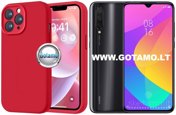 182 B-Soft Plus dėklai nugarėlės Xiaomi Mi 9 Lite telefonui WWW.GOTAMO.LT