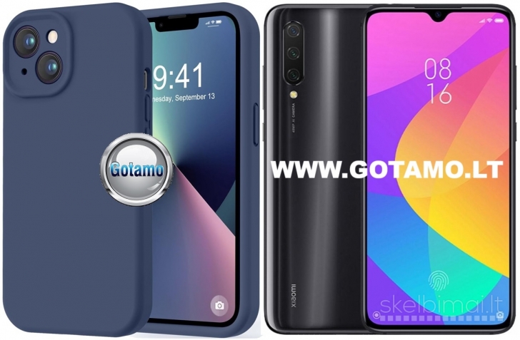 182 B-Soft Plus dėklai nugarėlės Xiaomi Mi 9 Lite telefonui WWW.GOTAMO.LT
