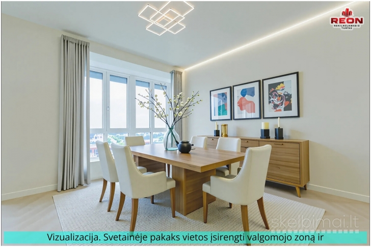 ŠVIESUS, ŠILTAS TRIJŲ KAMBARIŲ BUTAS PO REMONTO LAUKIA NAUJŲ ŠEIMININKŲ!