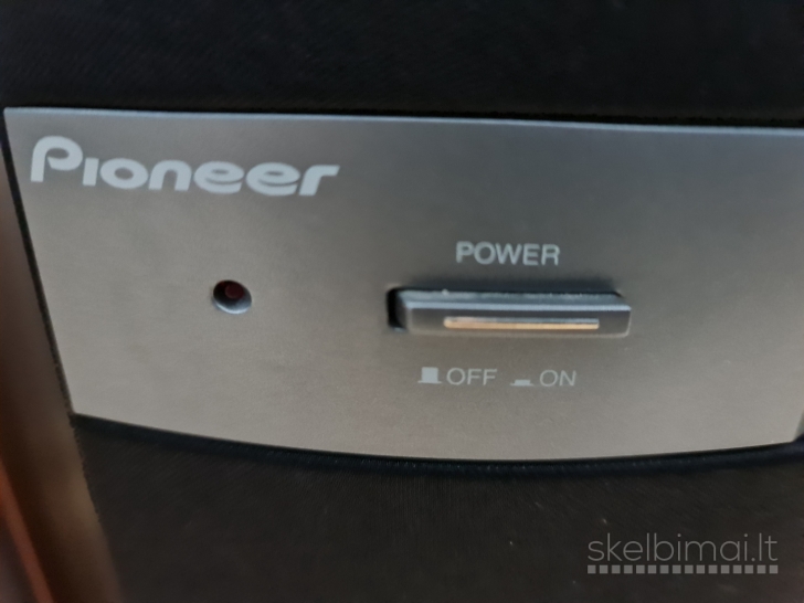 Pioneer S W110s aktyvus + pioneer S-cr59 komplekta