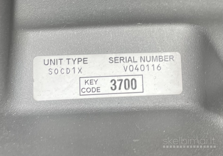 Ford Focus Sony magnetolą (CD/MP3, AUX, radijas, su kodu)