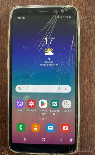 Samsung Galaxy A8 (2018) Sm-a530f ir Samsung G920f Galaxy S6, Vilnius