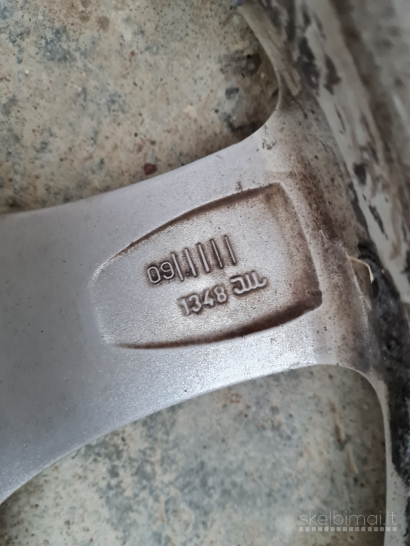 PARDUODU: R18 Originalūs Vokiški Ronal lengvo lydinio ratlankiai. // ŠIAULIAI //