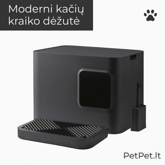 Uždaras kačių tualetas | Dome Plus