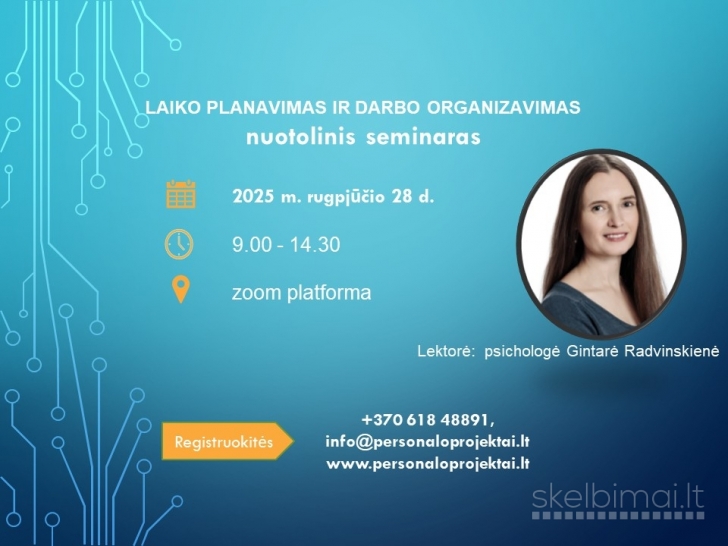 Laiko planavimas ir darbo organizavimas