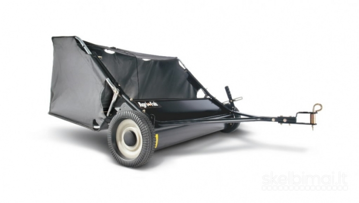 Šluota vejoms 107 cm su talpa 340 l, Agri-Fab
