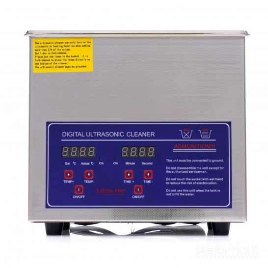 Ultragarsinė vonelė 230W 6.5L KD449