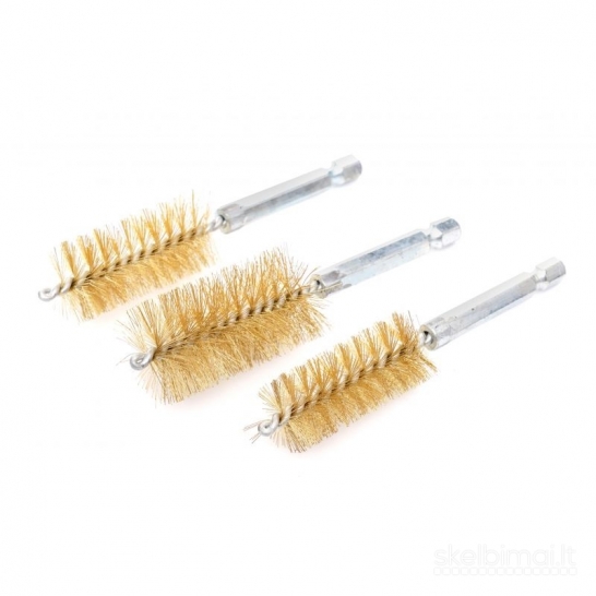 14 dalių šepetėlių rinkinys purkštukų lizdams valyti KD10048