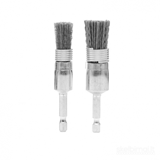 14 dalių šepetėlių rinkinys purkštukų lizdams valyti KD10048