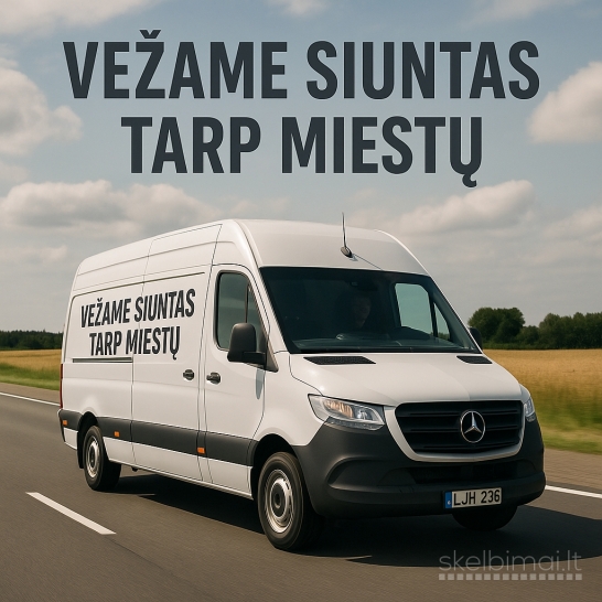  Krovinių pervežimas kasdien Vilnius-Kaunas-Klaipėda, Vilnius 