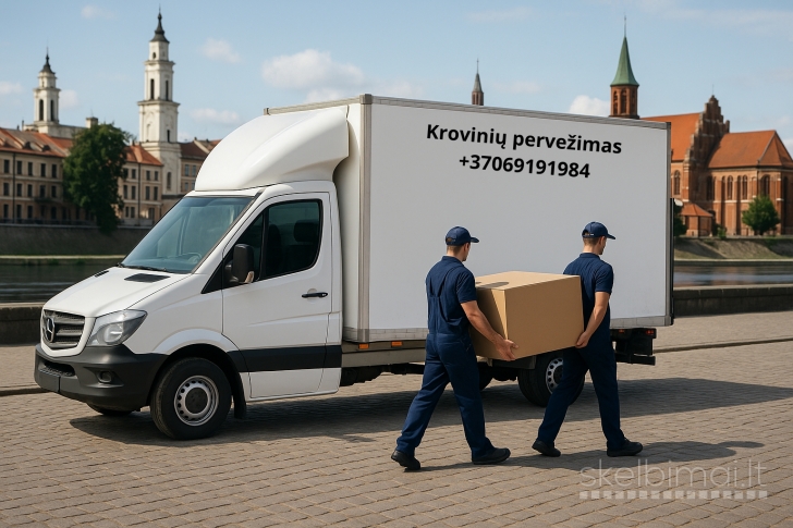 Krovinių pervežimas be streso!