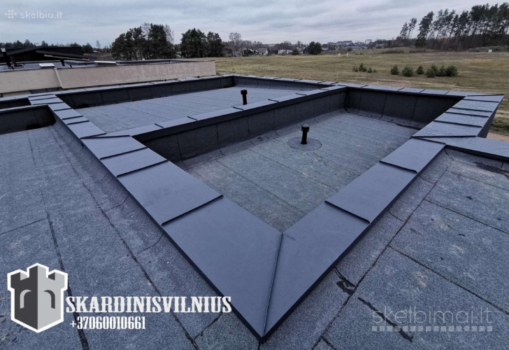 Parapetų Montavimas, Skardinimas.