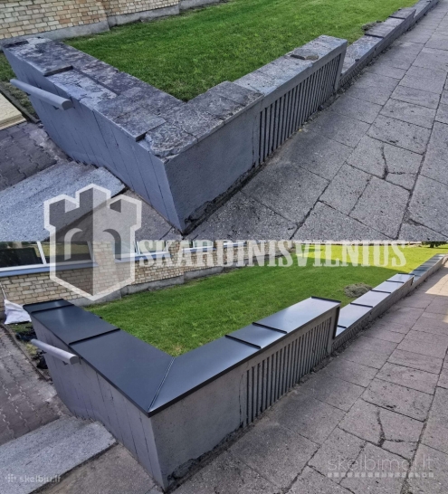 Parapetų Montavimas, Skardinimas.