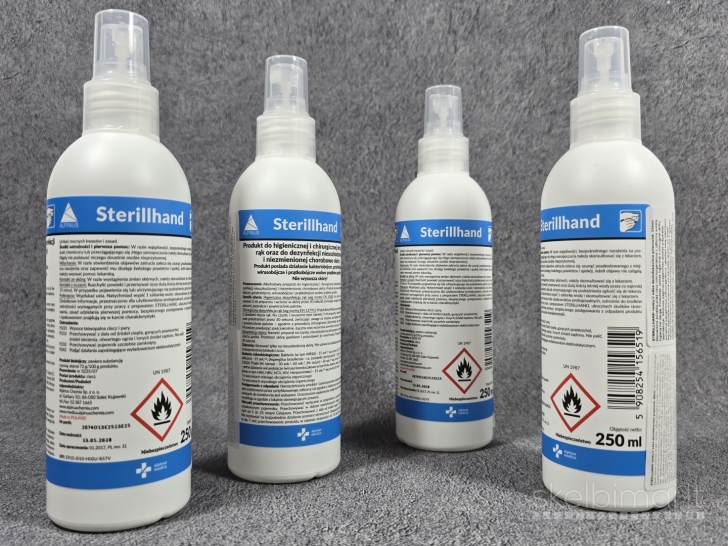 Dezinfekcinis rankų ir odos skystis 250ml