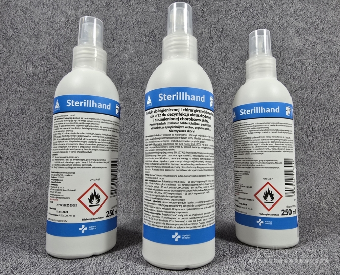 Dezinfekcinis rankų ir odos skystis 250ml