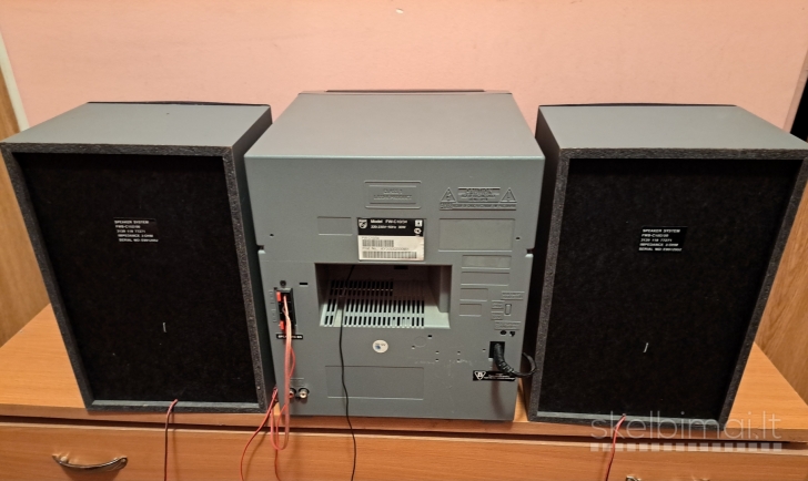 Muzikinis centras Philips ir kolonėlės 