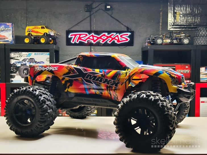 Naudotas Traxxas X-Maxx 4x4 8S – puiki proga įsigyti pigiau