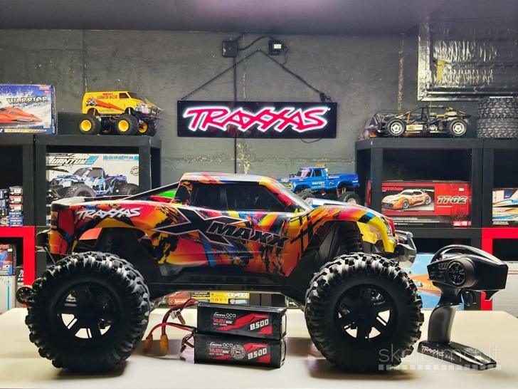 Naudotas Traxxas X-Maxx 4x4 8S – puiki proga įsigyti pigiau
