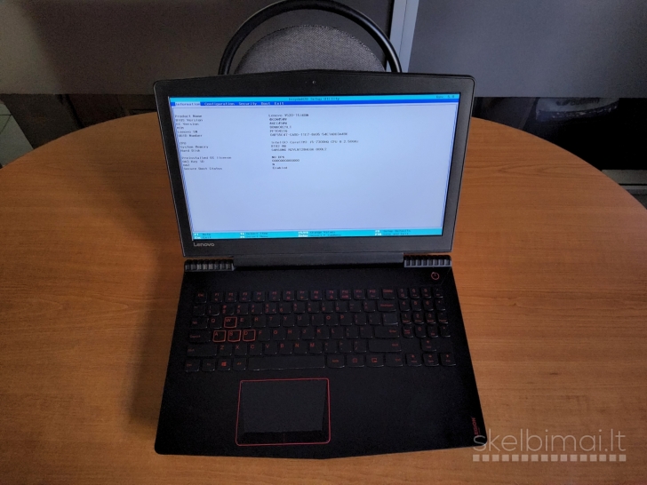Lenovo Legion Y520: i5, 15,6" Fhd, Gtx 1050