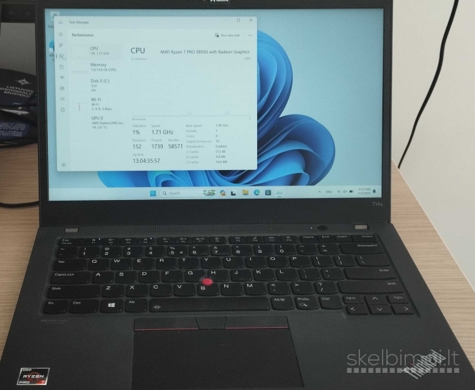 Lenovo ThinkPad T14s Gen 2 AMD Ryzen 7 Pro 5850U