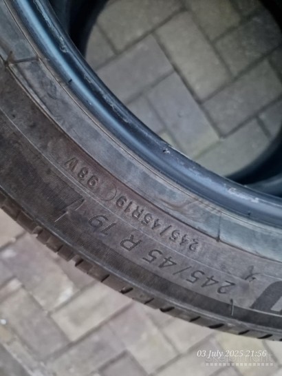 Naudotos vasarinės padangos Michelin