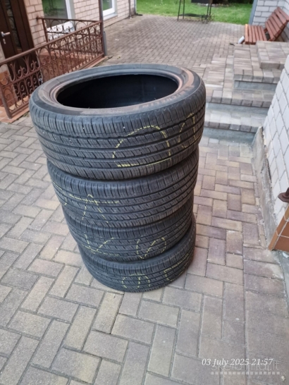 Naudotos vasarinės padangos Michelin