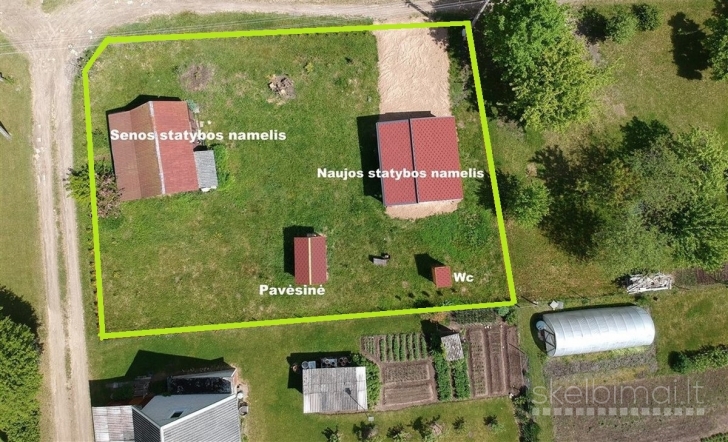 Birštono sav., Nemuno kilpų reg. parkas, Šilėnai, Naujas sodo namas 2024 metų
