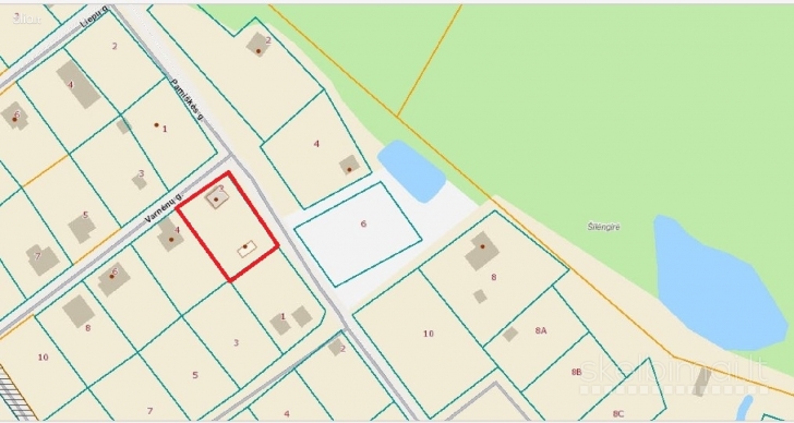 Birštono sav., Nemuno kilpų reg. parkas, Šilėnai, Naujas sodo namas 2024 metų