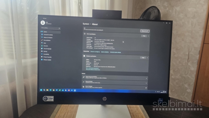 Hp Pro One 440 G9 i5-12400/16gb 23" All in One