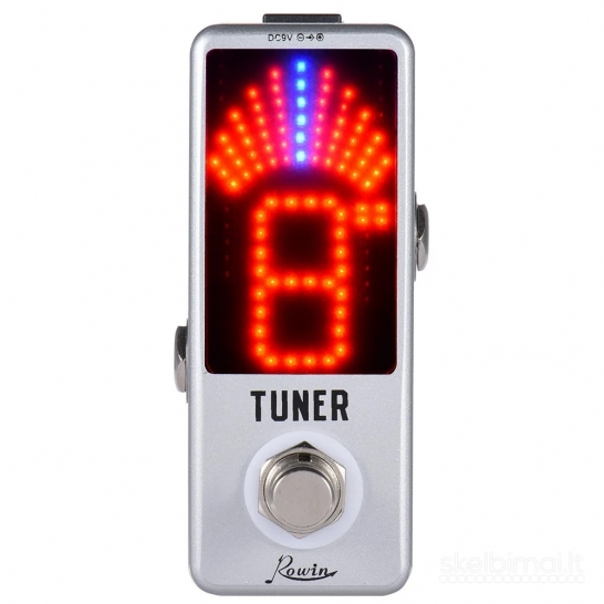 Rowin Mini Chromatic Tuner Pedal