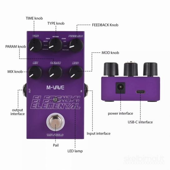 M-vave Elemental Delay