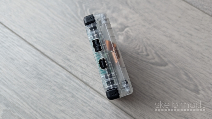 Game Boy Advance SP + IPS MOD + Clear case