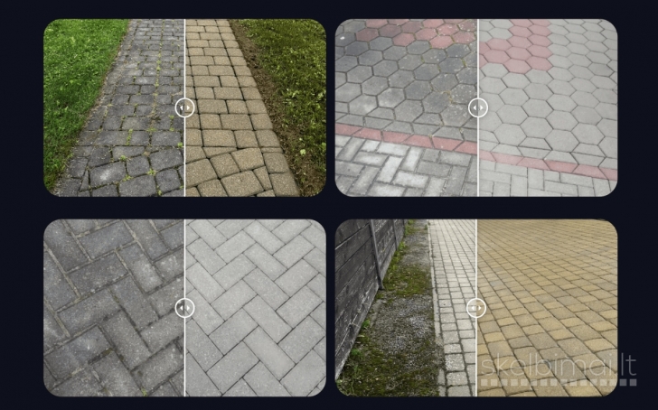 Trinkelių plovimo paslaugos - Clean24.lt