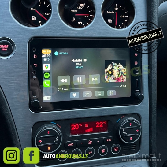 ALFA ROMEO 159 BRERA Android multimedia navigacija Carplay