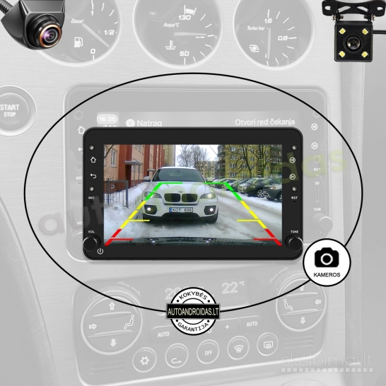 ALFA ROMEO 159 BRERA Android multimedia navigacija Carplay