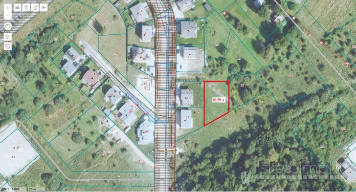Parduodamas labai pigiai geroje vietoje esantis 10,50 a žemės sklypas