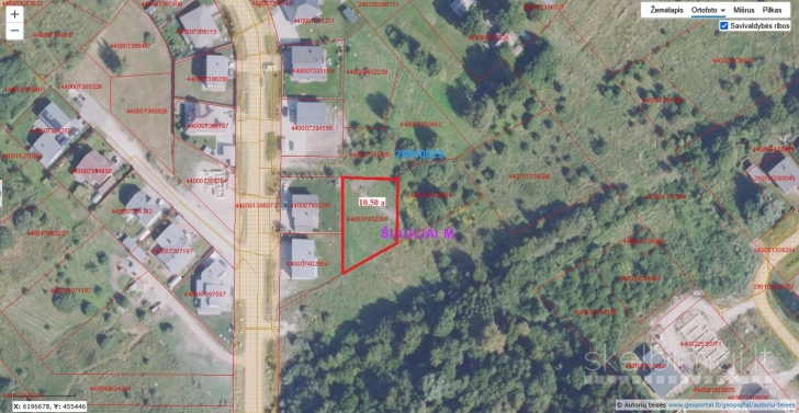 Parduodamas labai pigiai geroje vietoje esantis 10,50 a žemės sklypas