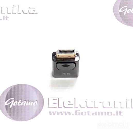 HDMI lizdas į DisplayPort jungtis 4K 60Hz WWW.GOTAMO.LT
