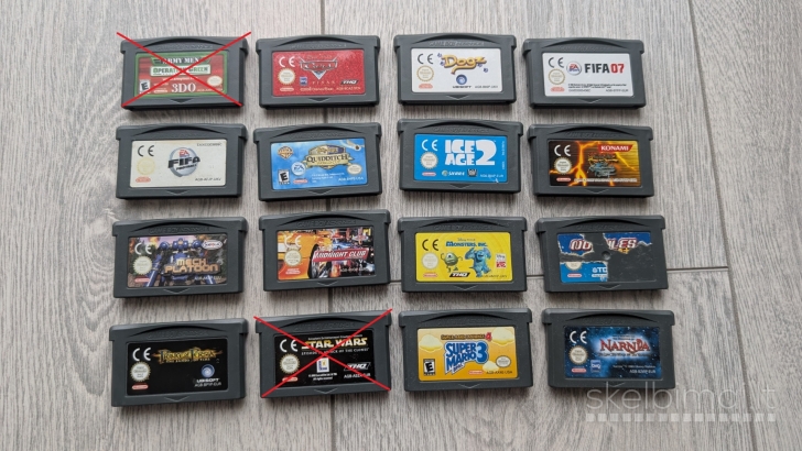 Game Boy Advance SP + IPS MOD + Clear case