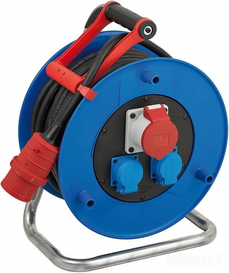 Prailgintuvas ritėje 30m 1CEE 400V/16A-2VDE RN 5×2,5 IP44, Brennenstuhl