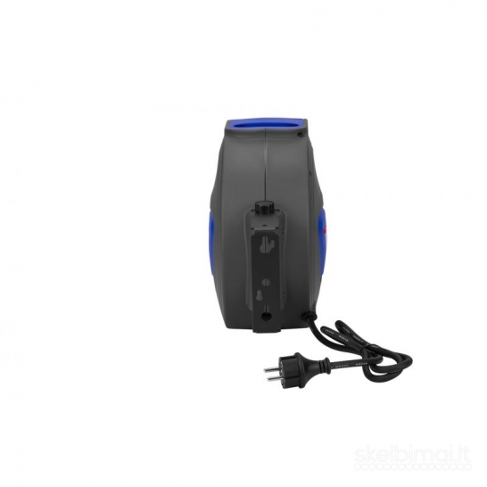 Automatinis kabelio ritinys (prailgintuvas) 10 m, 3×1,5 mm² KD4045