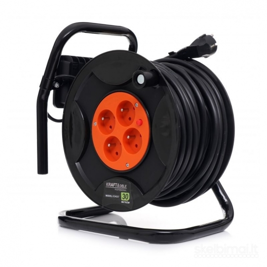 Prailgintojas su rite 30m + 20w LED šviestuvas